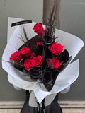 A Elegant Crimson & Black