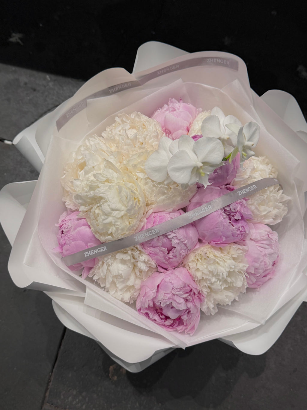 0v0 Pinky & White Peoniessss （mini orchid)