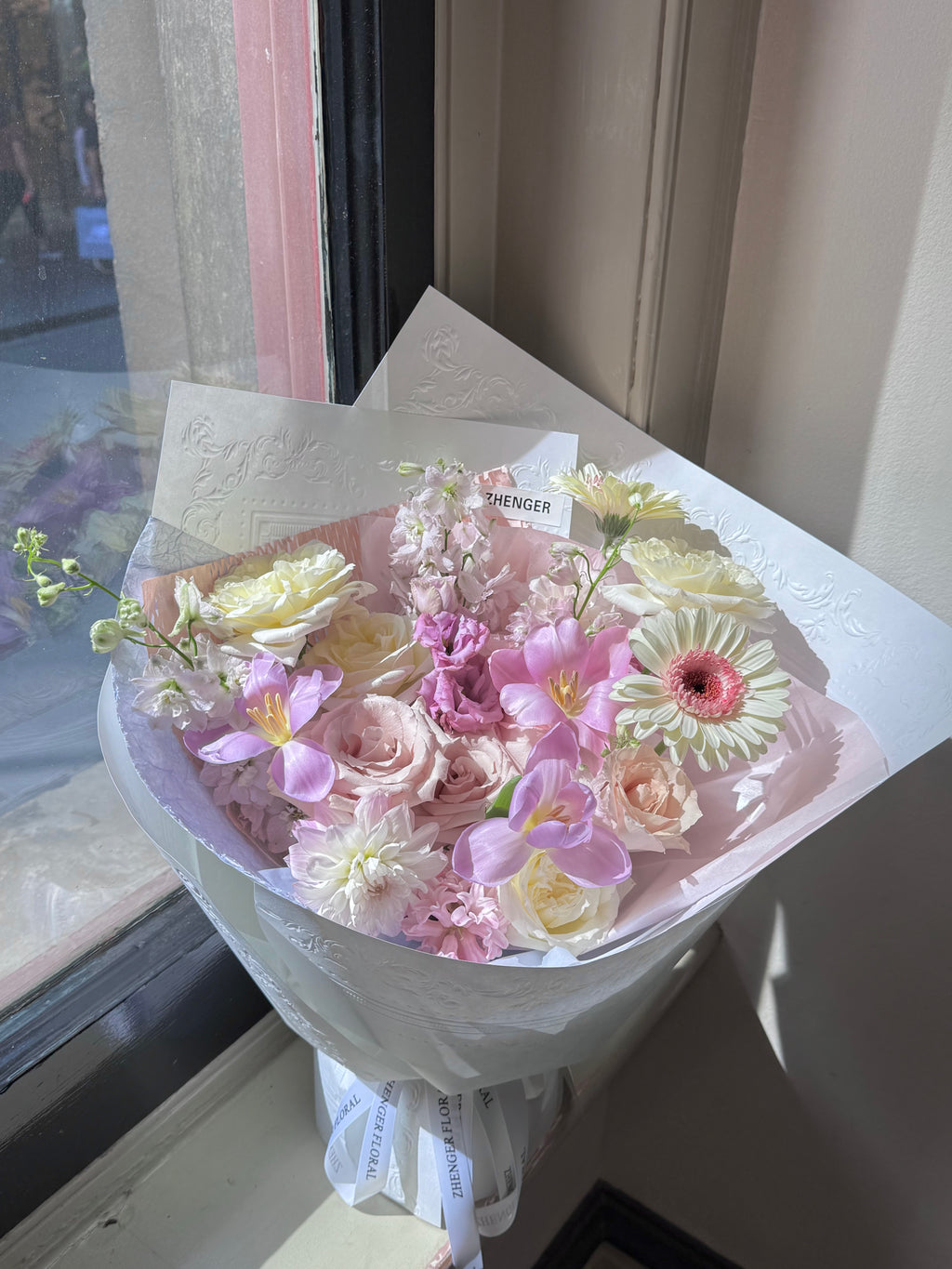 Whispering Petals（pink & purple)