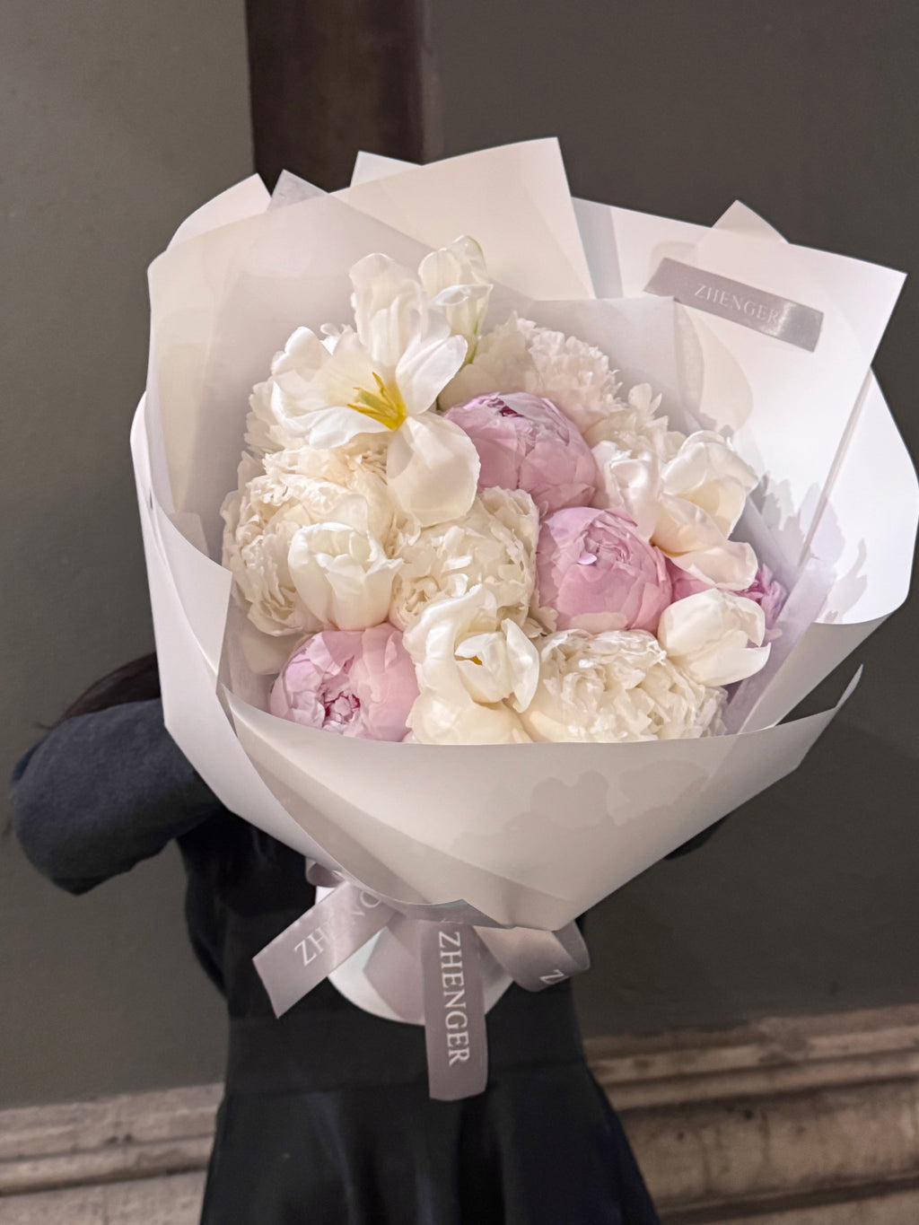 0v0 Pinky & White Peoniessss
