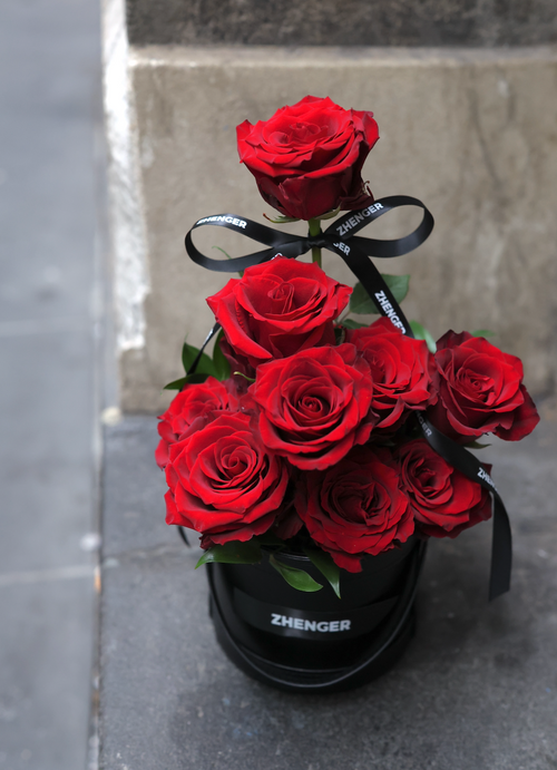 A Script of Love (Red Roses Bucket)