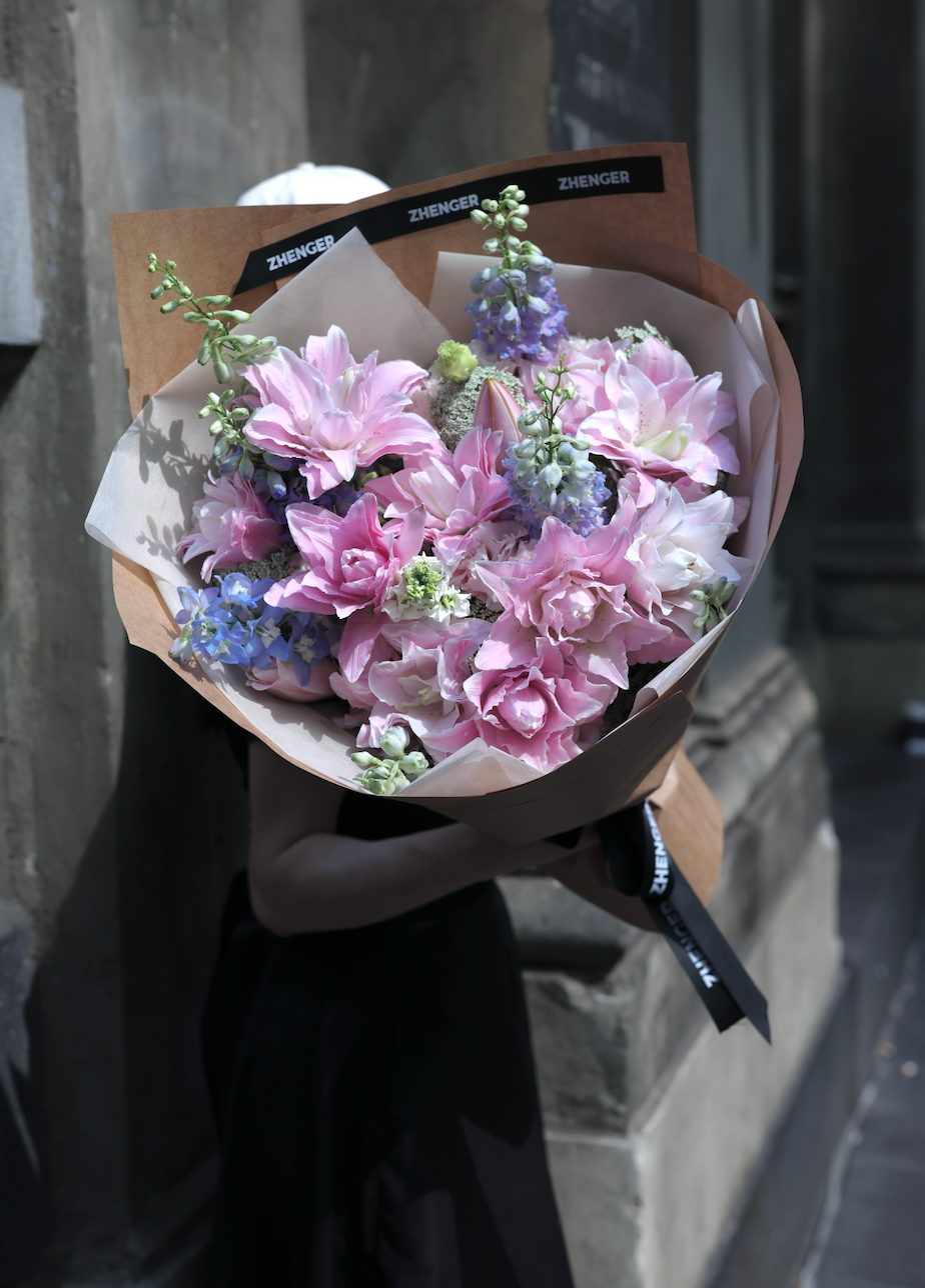 0v0 Roselily Dream（Round Bouquet）